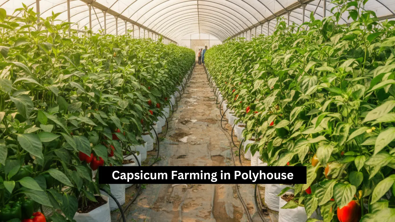 Transplanting capsicum seedlings