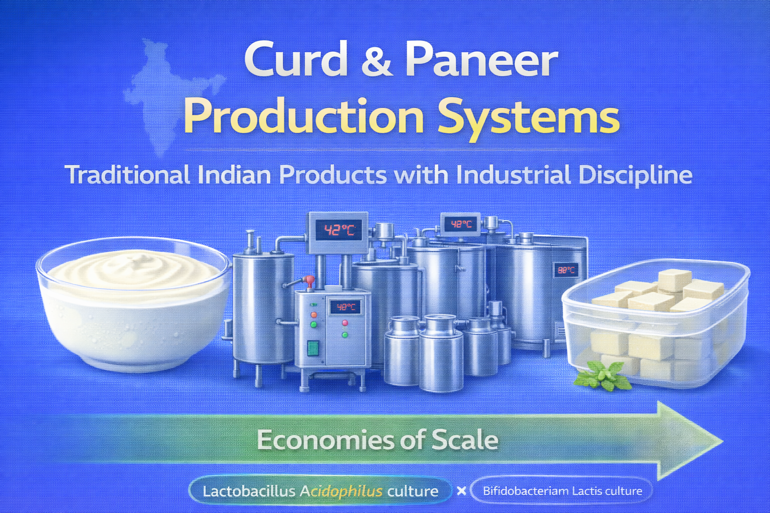 Curd & Paneer Production Systems: Traditional Indian Products with Industrial Discipline