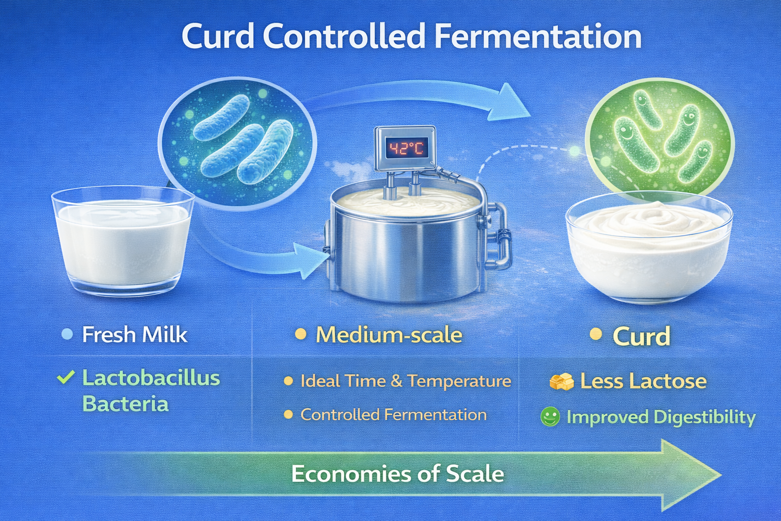 Curd Production as a Controlled Fermentation System – 16:9
