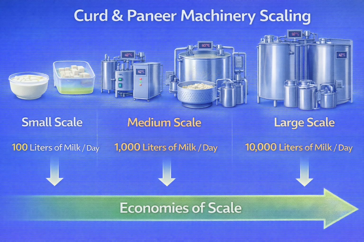 Machinery and Scaling Options for Curd and Paneer Production – 16:9