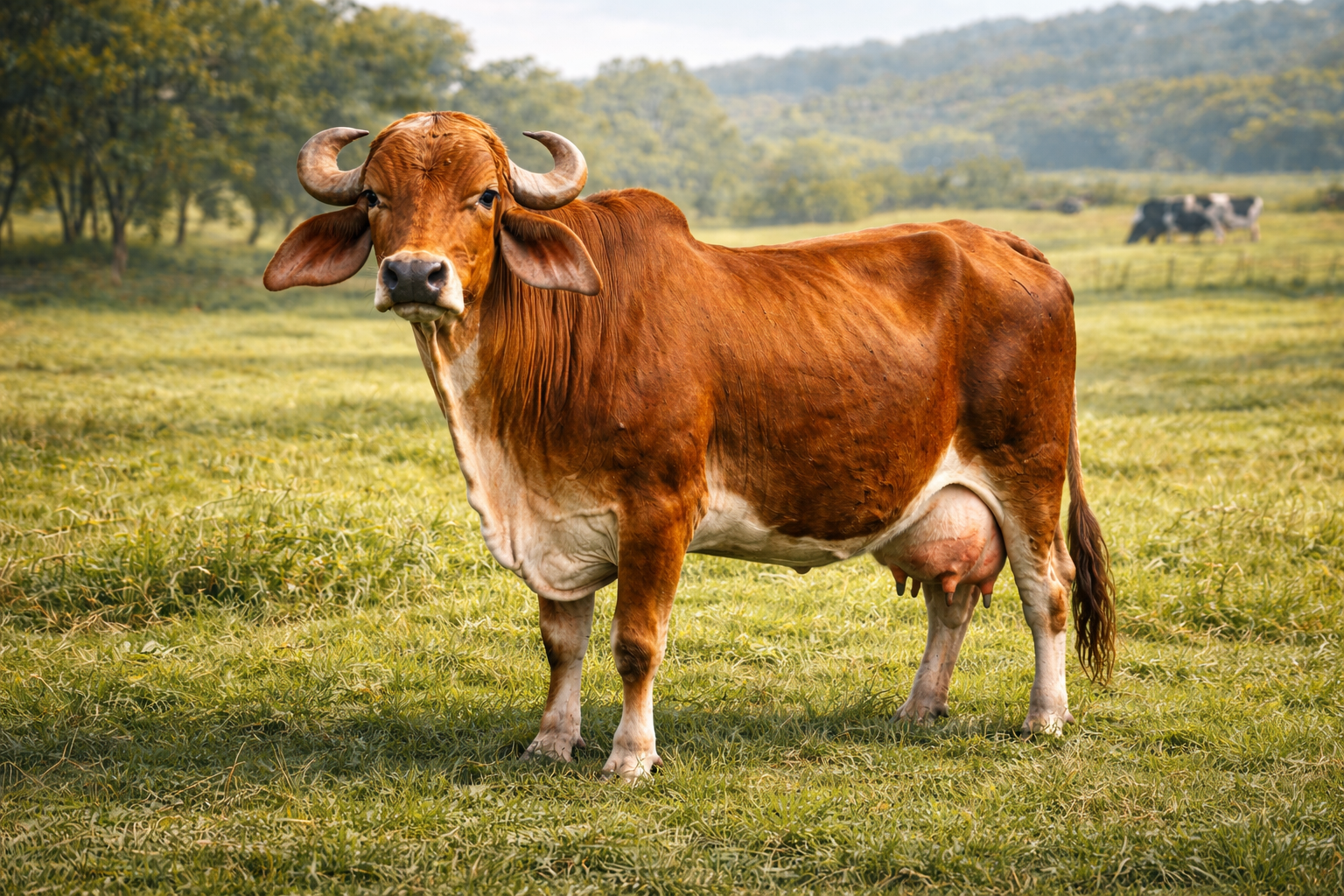 Gir Cow – Indigenous Heat-Tolerant Breed