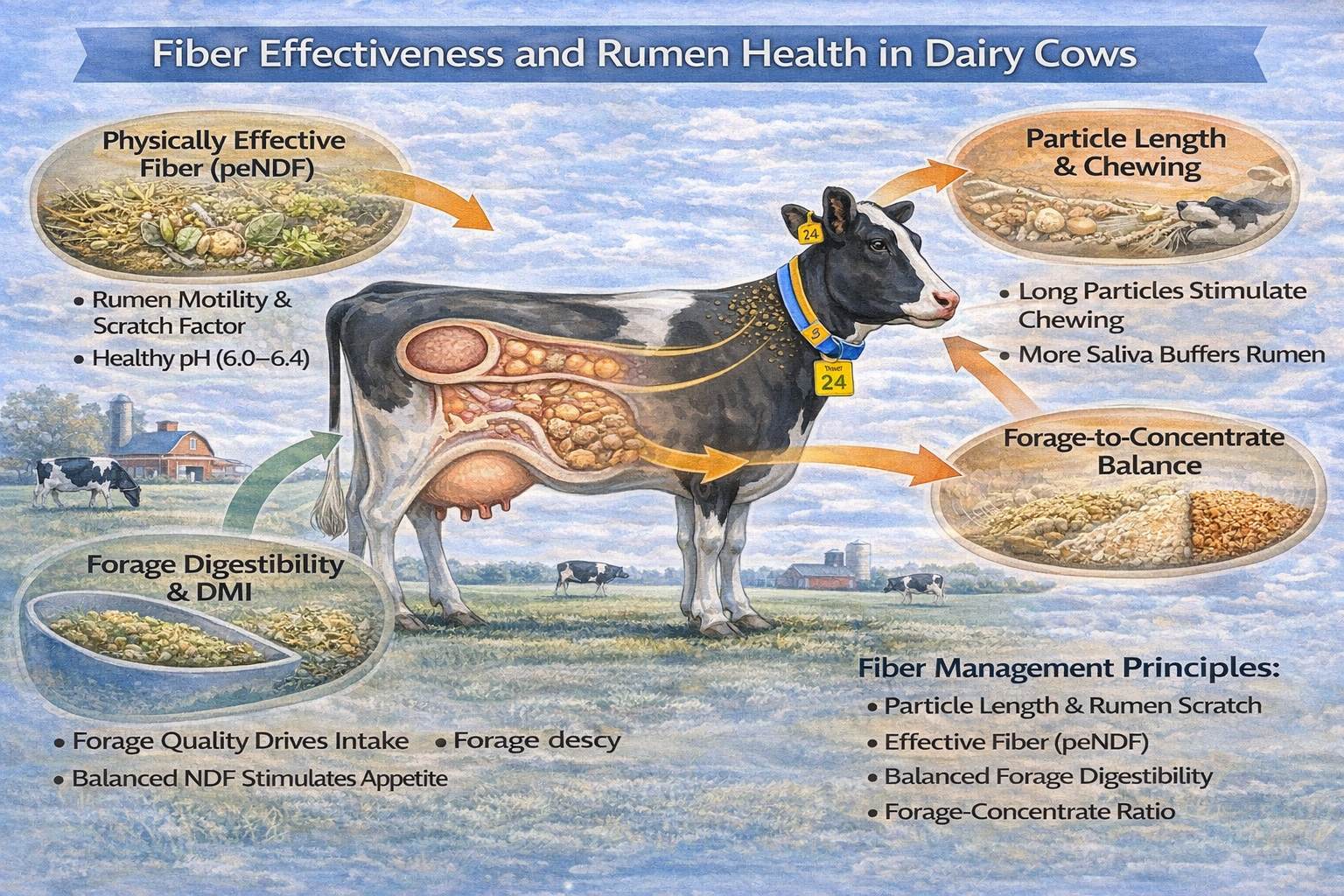 Fiber Effectiveness and Rumen Health Regulation – 16:9