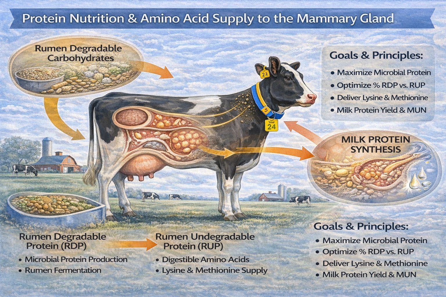 Protein Nutrition and Amino Acid Supply to the Mammary Gland – 16:9