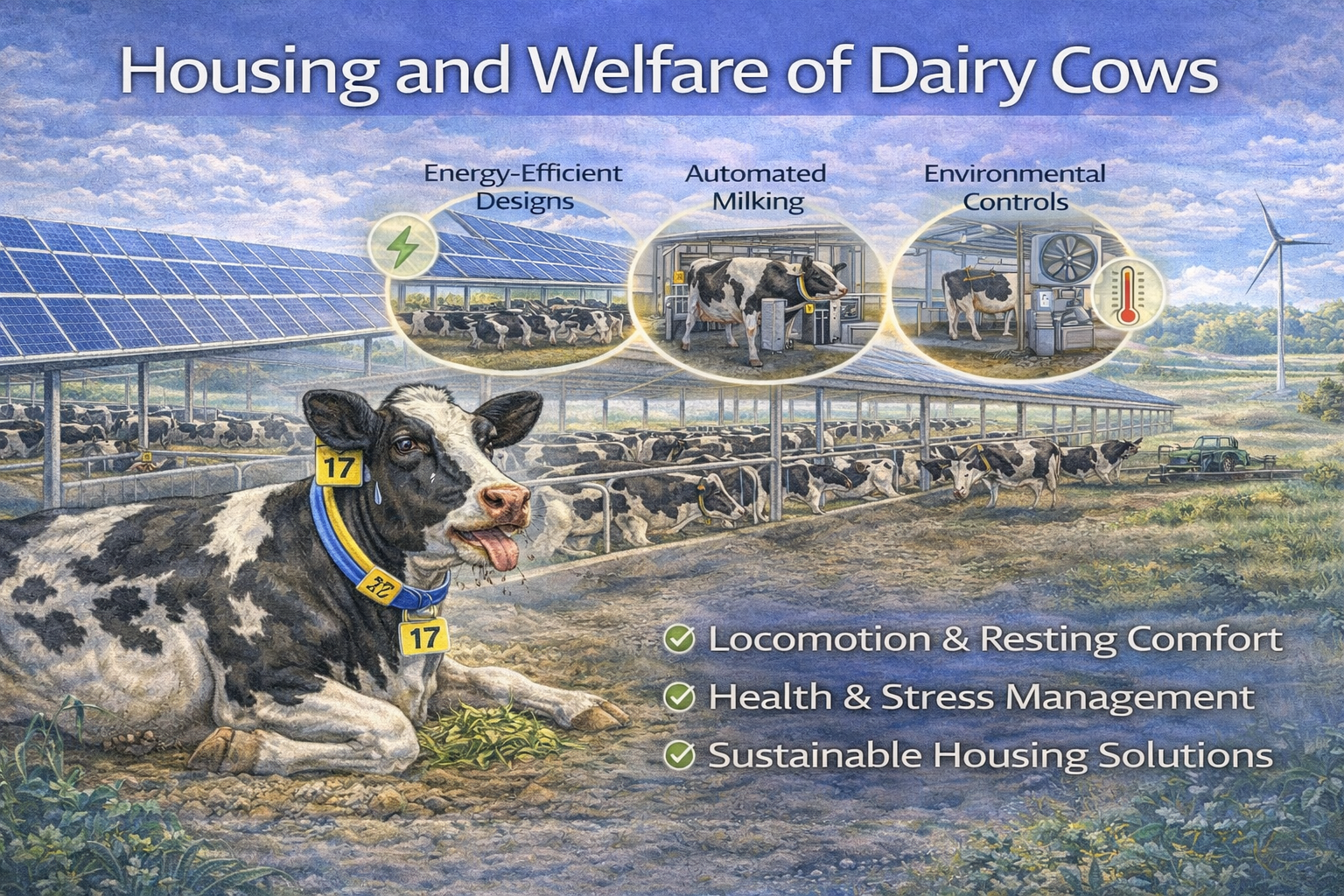 Housing, Comfort & Environmental Control Systems in Modern Dairy Farming
