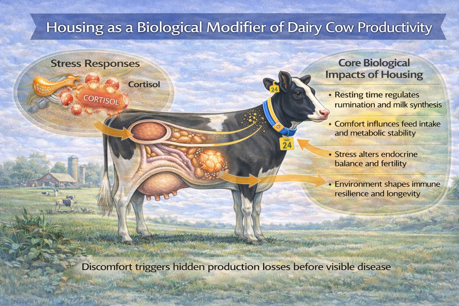 Housing as a Biological Modifier of Dairy Cow Productivity – 16:9