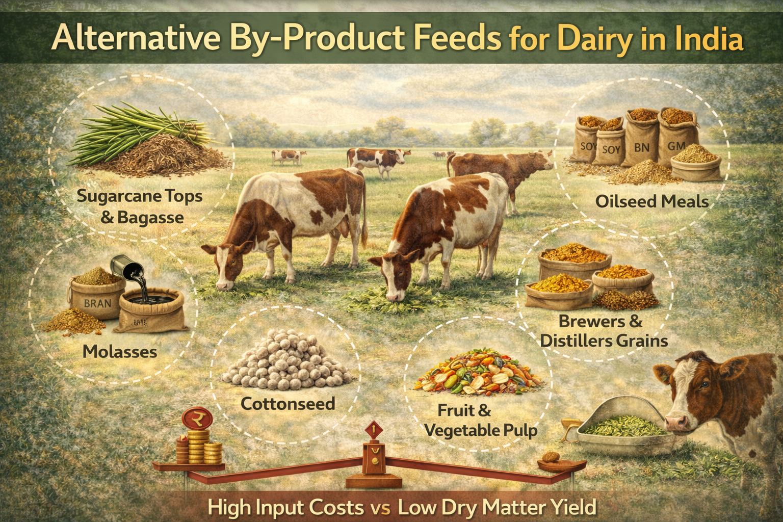 Non-Conventional and Byproduct Feeds Used in Indian Dairies – 16:9