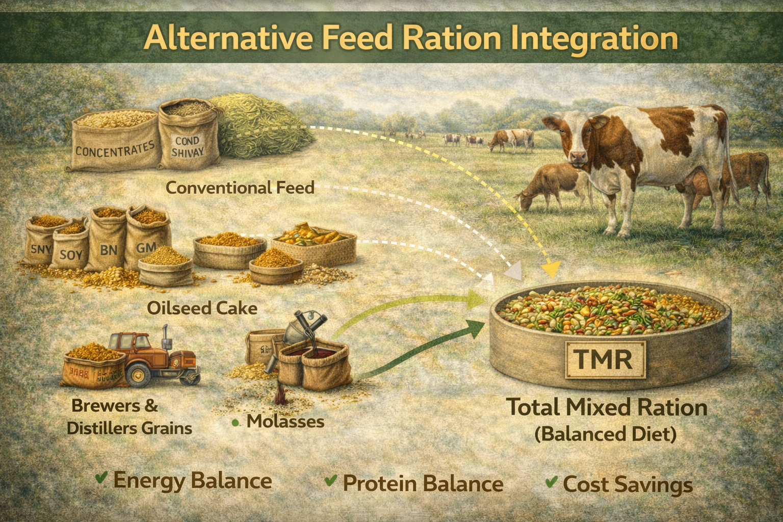 Integration of Alternative Feeds into Dairy Rations – 16:9