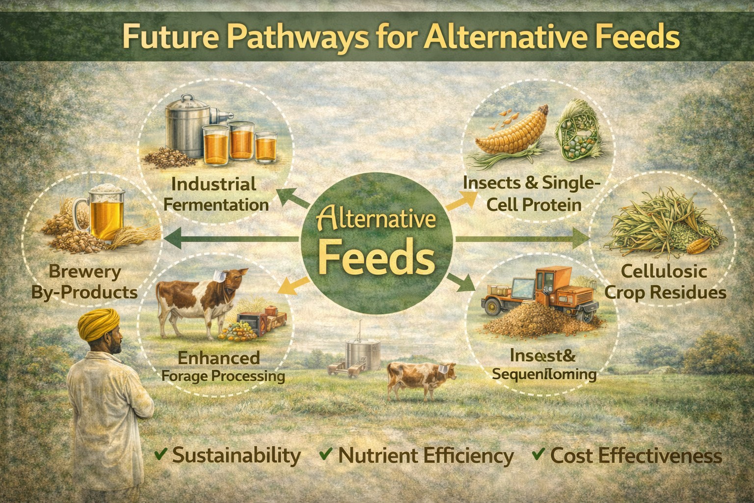 Future Pathways for Alternative Feed Systems in Dairy Farming – 16:9
