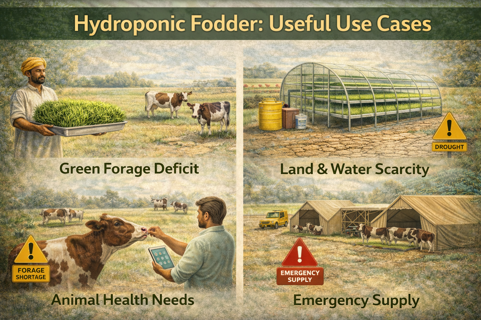 Appropriate and Inappropriate Use Cases for Hydroponic Fodder – 16:9
