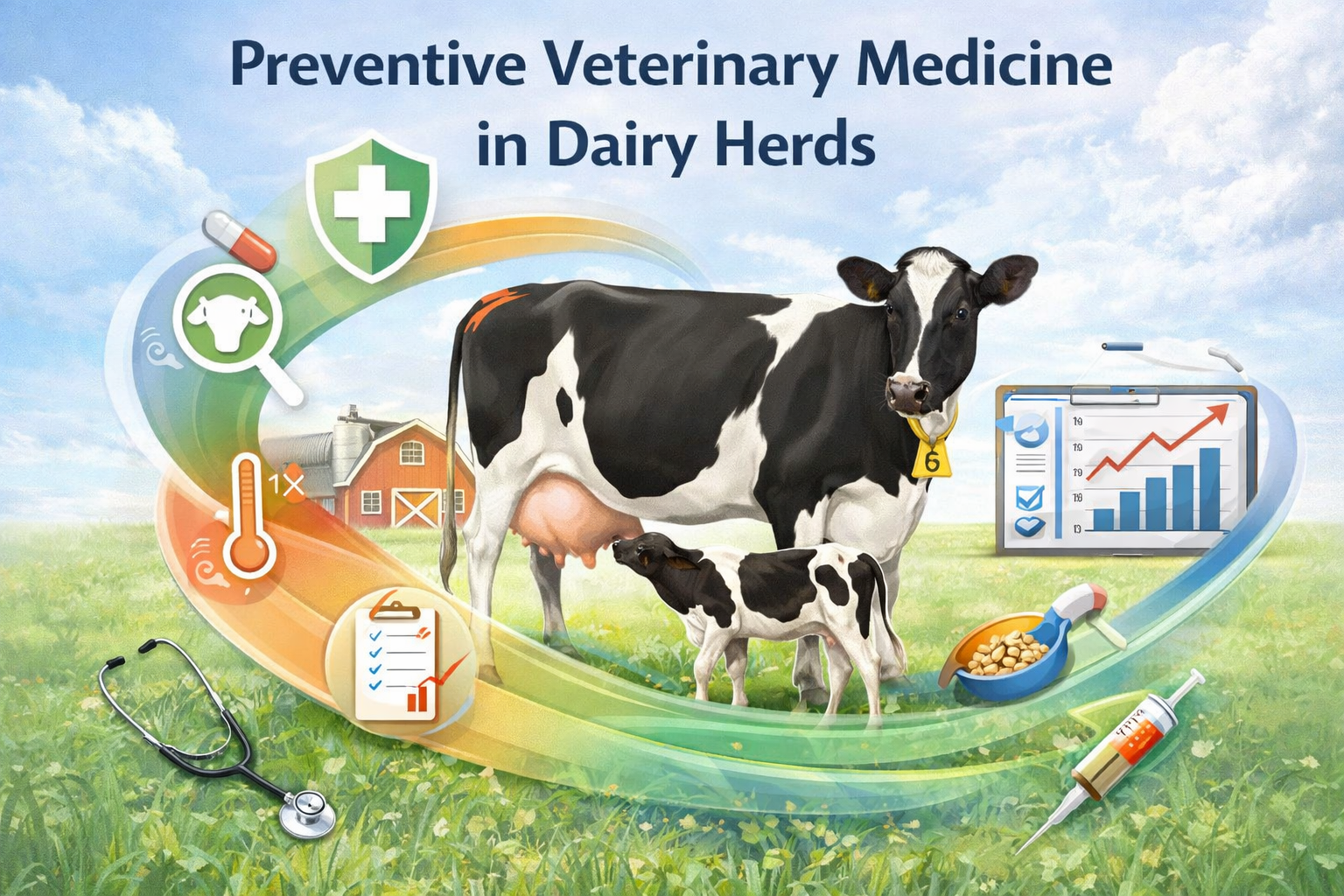 Integrated Health & Veterinary Management Systems for Sustainable High-Performance Dairy Herds