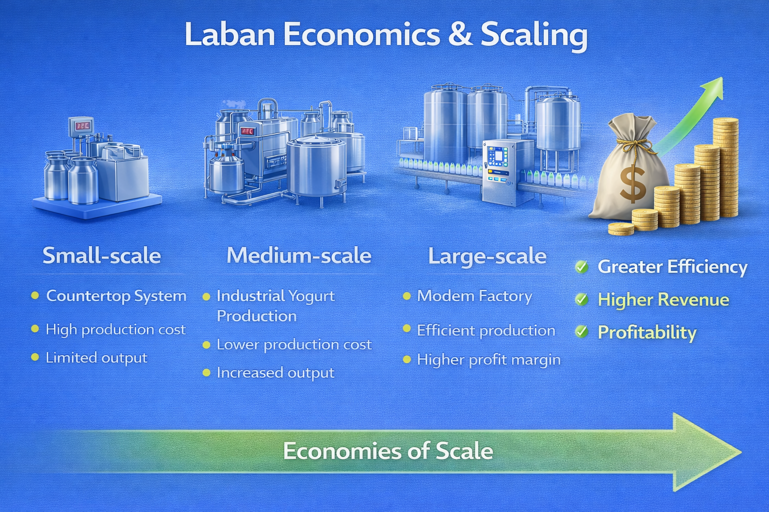 Economics and Scaling Strategy for Laban Production – 16:9