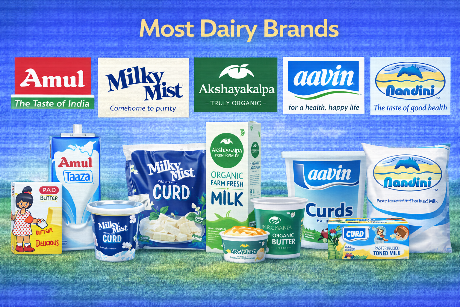 Major Dairy Brands in India: Market Structures, Procurement Models, and Strategic Lessons