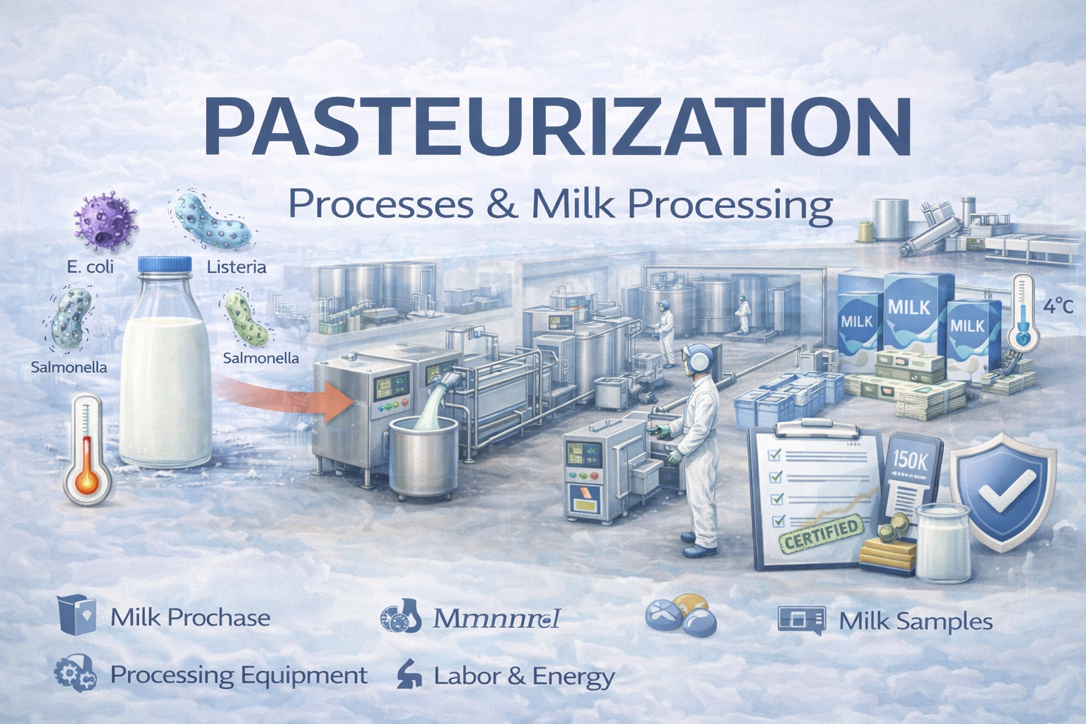 Milk Pasteurization & Processing Systems: Food Safety, Shelf Life, and Scale Economics