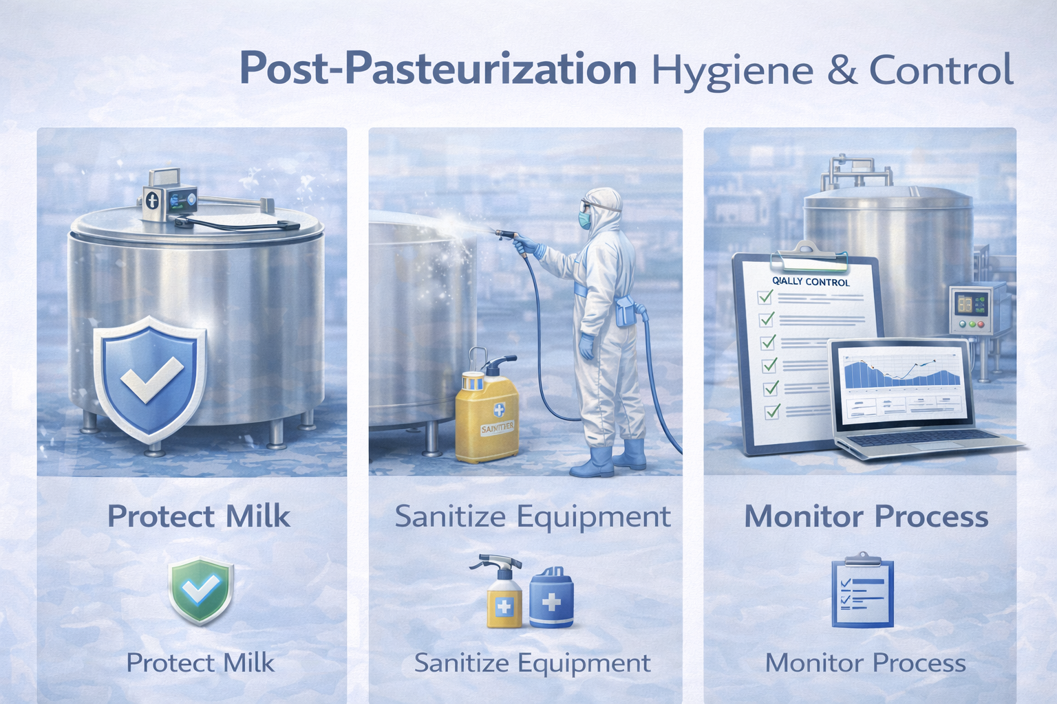 Post-Pasteurization Handling and Hygiene Control – 16:9