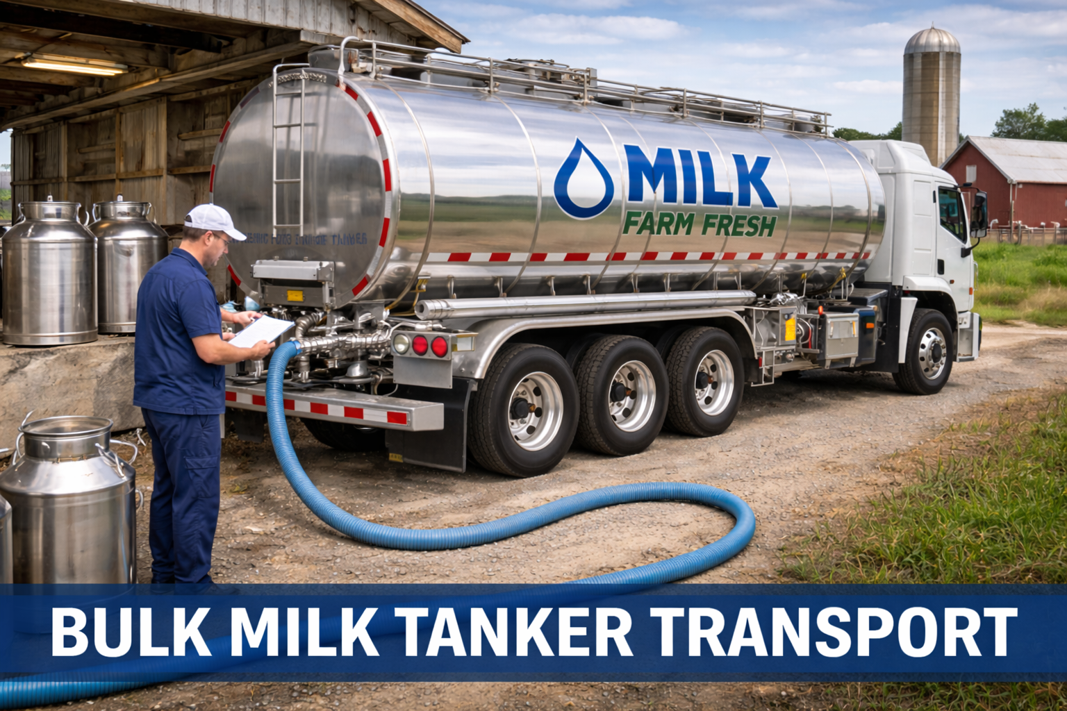 Bulk Milk Tanker Transport in Organized Dairy Supply Chains – 16:9