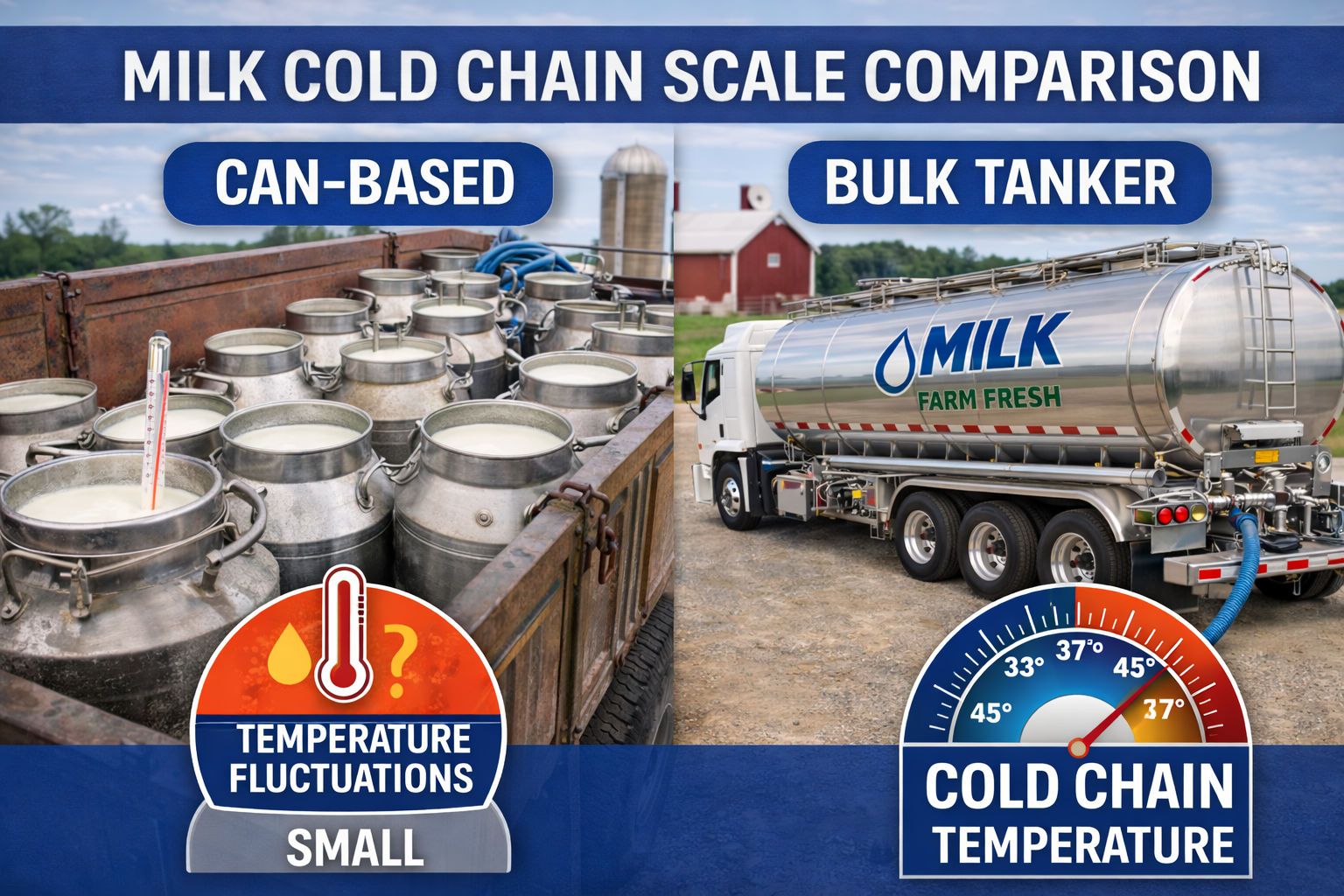 Milk Cold-Chain Systems Across Different Dairy Scales – 16:9