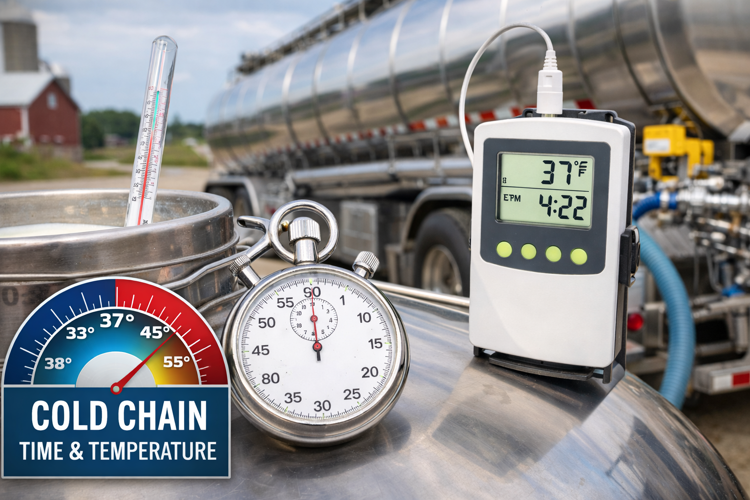 Time–Temperature Dynamics in the Milk Cold Chain – 16:9
