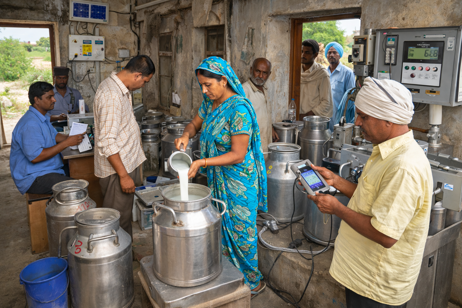 Milk Collection Systems Used Across Indian Dairy Supply Chains – 16:9