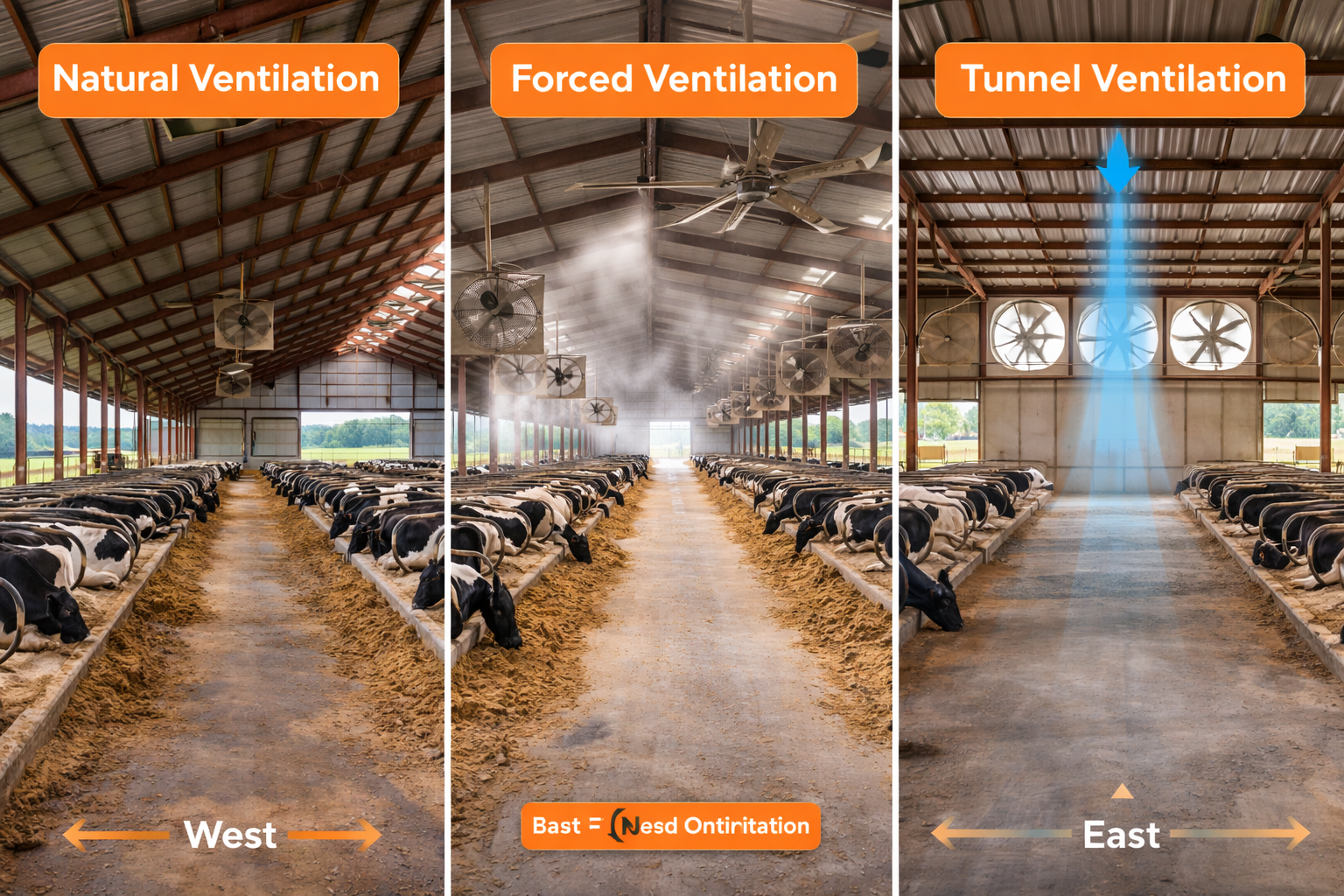Ventilation Systems in Modern Dairy Barns