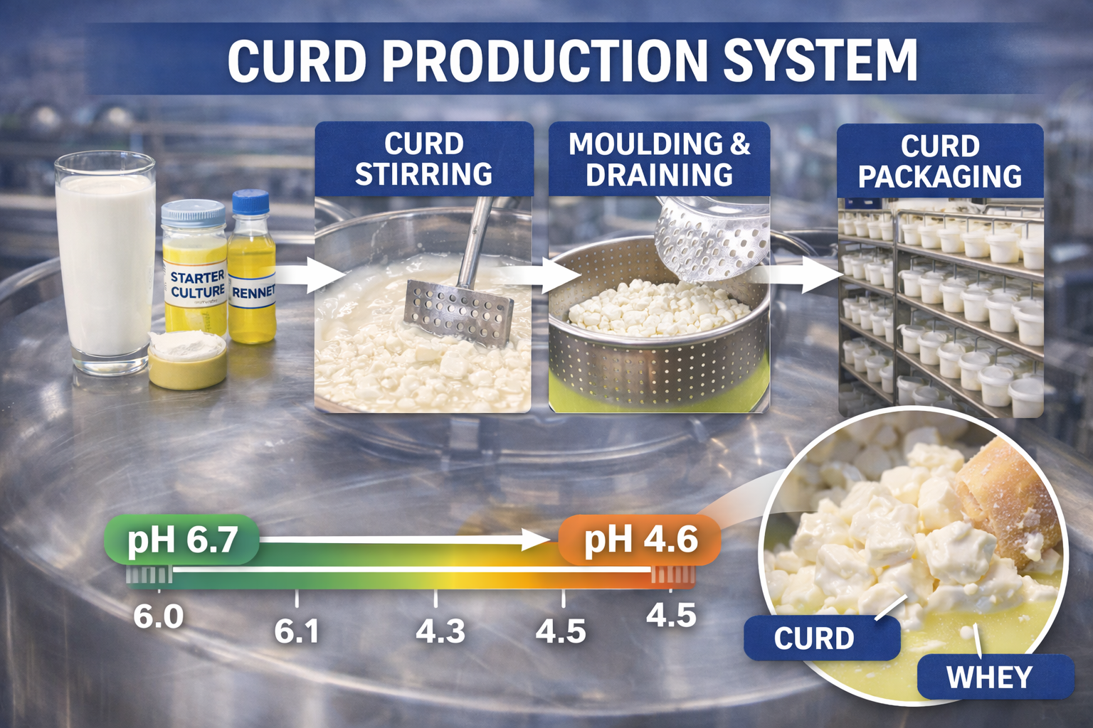 Curd (Dahi) Production System Overview – 16:9